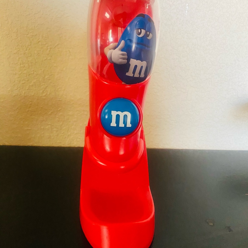 M&M's Red and Blue Candy Dispenser